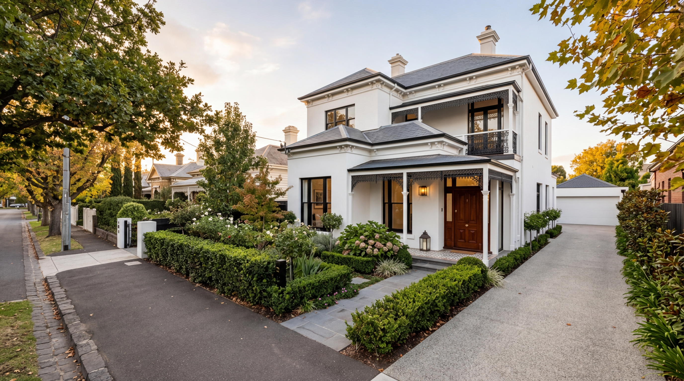 Melbourne period home exterior